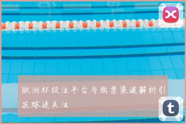 欧洲杯投注平台与购票渠道解析引发球迷关注